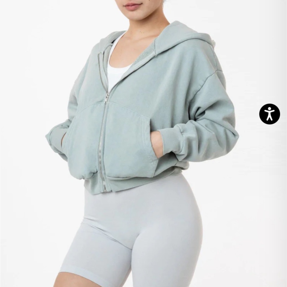 Los Angeles Apparel zipped hoodie